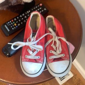 Red converse